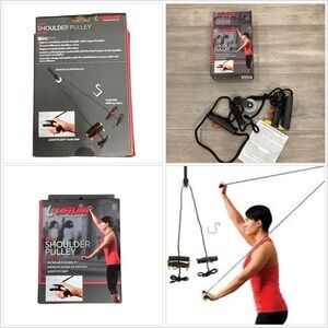 Lifeline Econo Shoulder Pulley Deluxe Portable Resistance Trainer Home Exercise